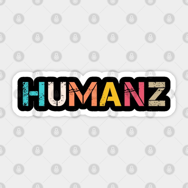 Humanz Vintage Sticker by Clara switzrlnd